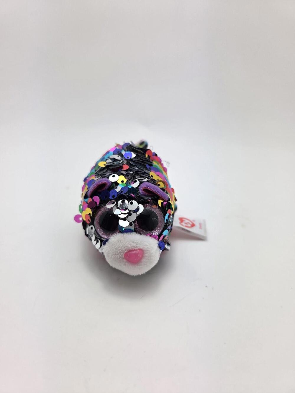 Ty Stackables Teeny Tys “Dotty” the Rainbow Leopard No Hang Tag (4 inch)